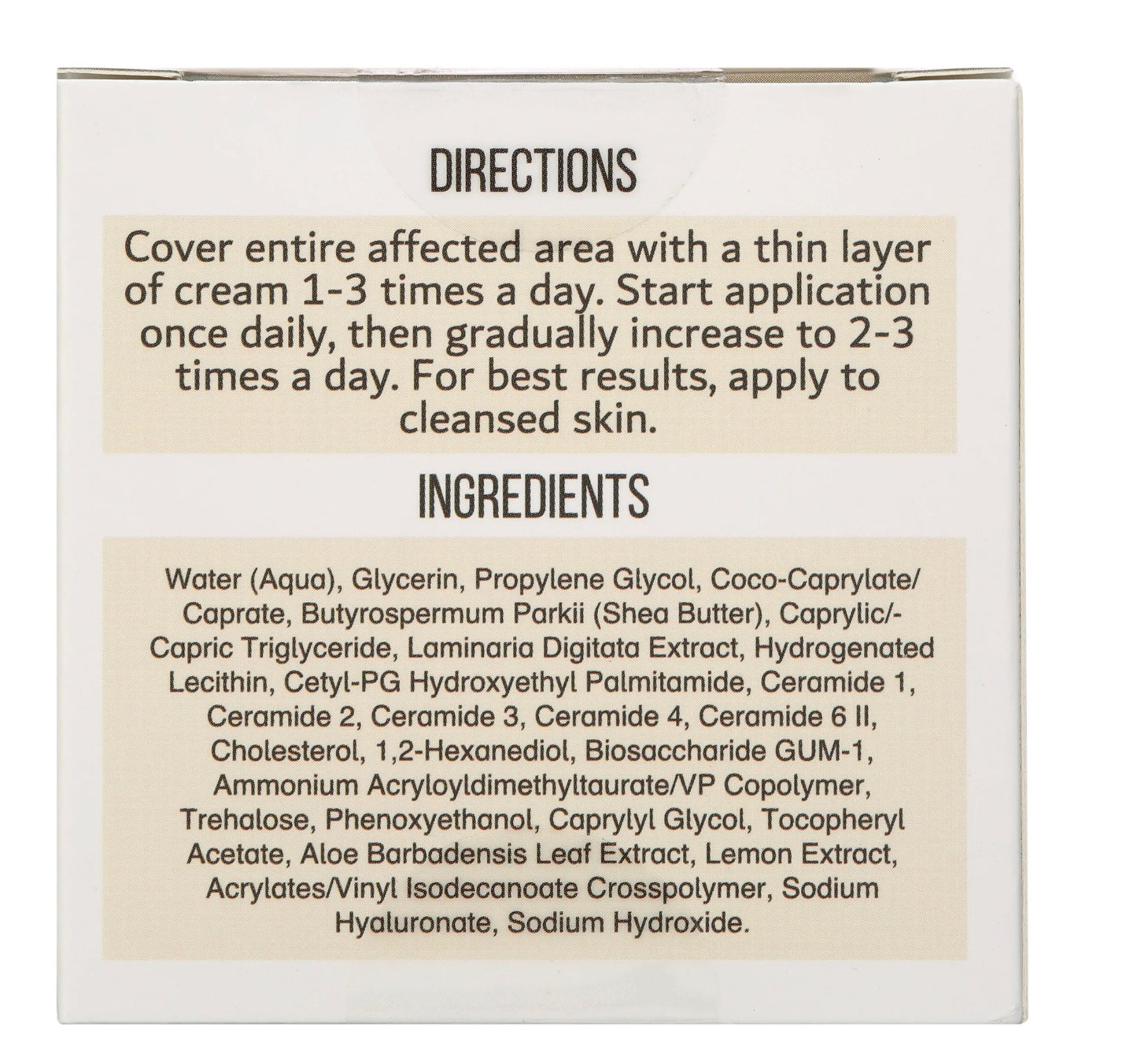 Castor oil & Shea Night Cream