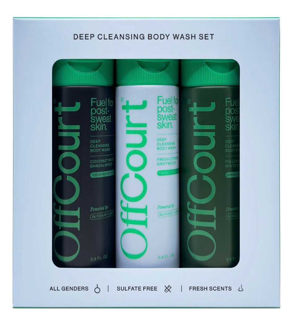 OffCourt Deep Cleansing Body Wash Set
