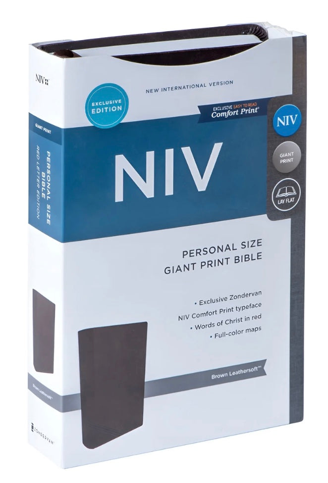 NIV Personal Size Giant Print Bible